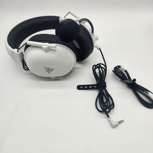 Razer‎ BlackShark V2 X Wired Gaming Headset 7.1 Surround PC Mac PS5 Switch White - Picture 5 of 13